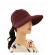 Lujuny Removable Crown Sun Hat - Red - CU184QSIYAI