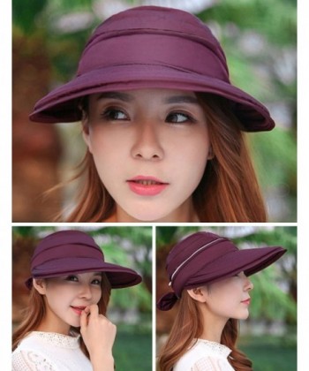 Lujuny Removable Crown Sun Hat in Women's Sun Hats
