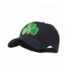 Clover St.Patrick's Day Embroidered Cap - Navy - CE11FOOXRGN