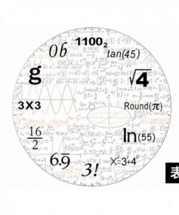Math Clock Unique Marked Equation in Women's Berets