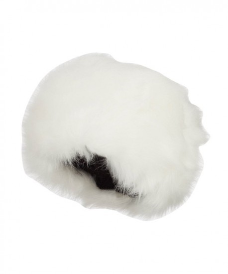 Women's Faux Fur Hats - White - C5127A7852V