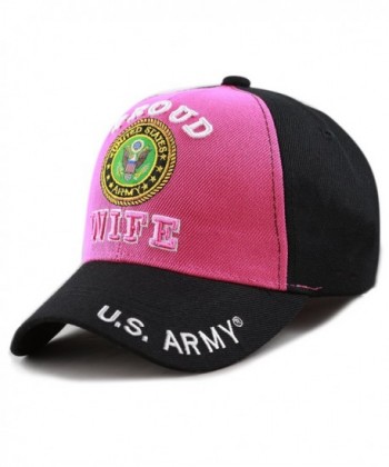 HAT DEPOT Military Official Fuchsia U S