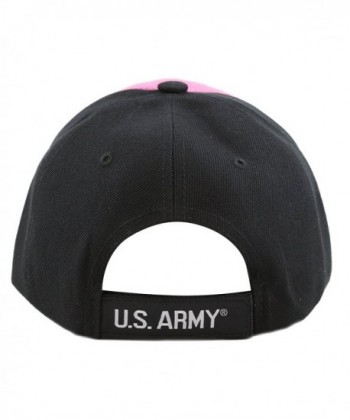 HAT DEPOT Military Official Fuchsia U S in Women's Baseball Caps