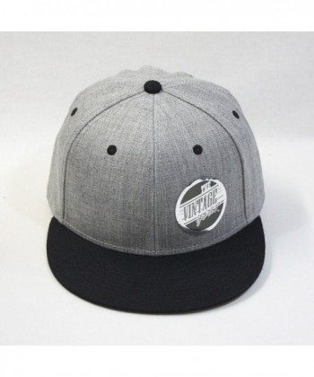 Premium Heather Adjustable Snapback Baseball