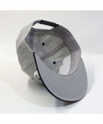 Premium Heather Adjustable Snapback Baseball in Men's Baseball Caps