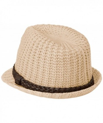 Scala Womens Fedora Braided Cotton