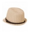 Scala Womens Fedora Braided Cotton