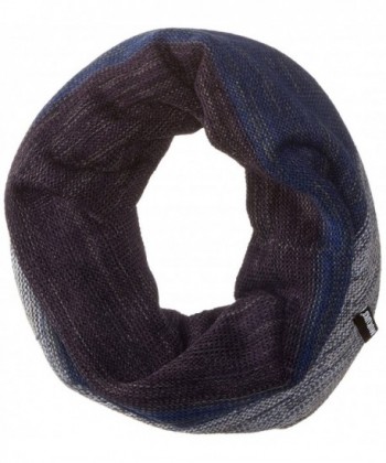 Muk Luks Women's Indigo Ombre Funnel Scarf - Blue - CF125UF0C77