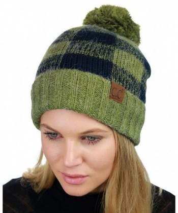 C C Stretch Fuzzy Buffalo Beanie