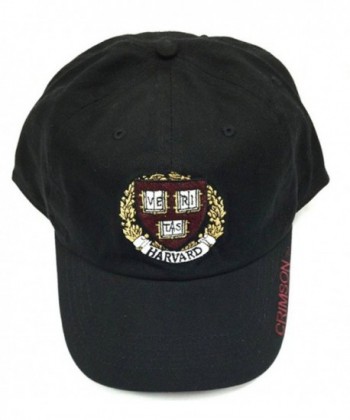 Harvard Cap with Shield - Black - CC12EZTGXUJ