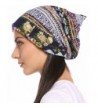 Ababalaya Womens Breathable Floral Nightcap in Women's Skullies & Beanies