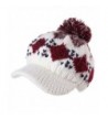 Womens Beanie Weather Newsboy Burgundy