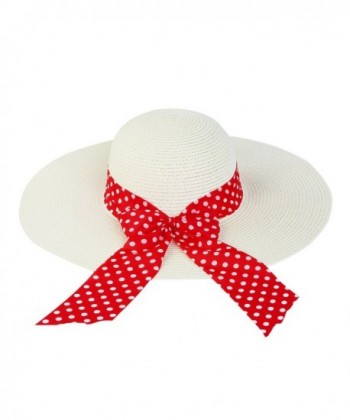 Princess Polka Natural Floppy Straw in Women's Sun Hats