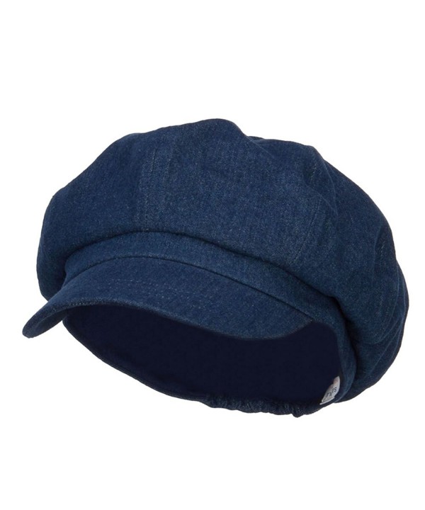 Big Size Cotton newsboy Hat - Denim (For Big Head) - CP12NUMUQ26