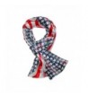 CTM Womens Satin American Scarf