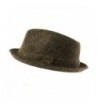 Tweed Winter Fedora Uprturn Hat in Men's Fedoras