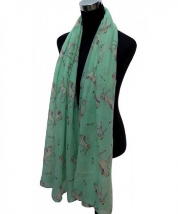 Lina Lily Unicorn Womens Lightweight in Fashion Scarves