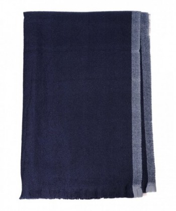 NYFASHION101 Womens Striped Oblong Blanket in Fashion Scarves