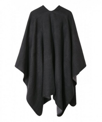 Urban CoCo Womens Poncho black