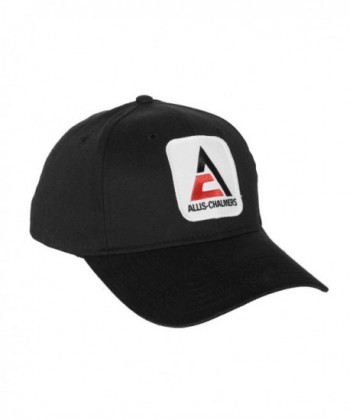 Allis Chalmers Solid Black Hat - CS11GZA9DL7