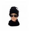 LifeWheel Winter Men 's Thick Hats Velvet Outdoor Ski Caps Warm Beanies Hat - Black - C712O4YBT6H