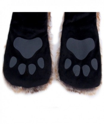 Zoopwon Hooded Mittens Gloves Animal in Fashion Scarves