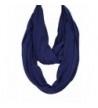 Jersey Plain color infinity scarf - Blue - C218676UT8D