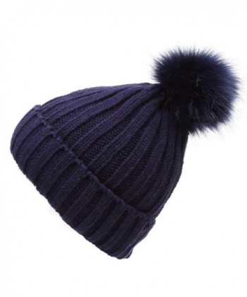 MIRMARU Winter Ribbed Knitted Beanie