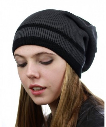 NYFASHION101 Trendy Slouchy Comfort Knitted in Women's Skullies & Beanies