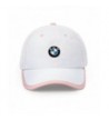 BMW Ladies Microfiber Cap - White/Pink - White - CZ114S55CRV