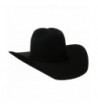 Twister Men's Dallas 2X Wool Cowboy Hat Black 7 5/8 - CS11HU8WPZZ