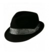 Wool Felt Fedora Satin Band