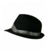 Wool Felt Fedora Satin Band in Men's Fedoras