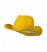Glitter Cowboy Hat - Yellow - CX116S2XPL7