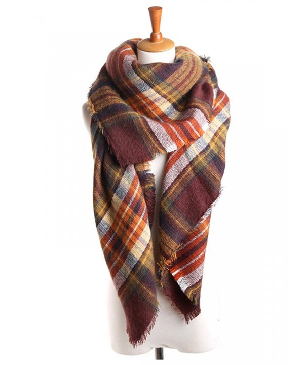 Zando Fashion Scarves Oversized Blanket - Coffee Scarf - CG12NG9CHEZ