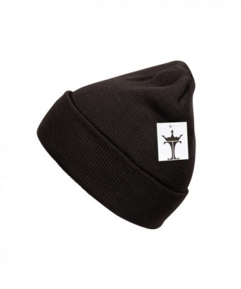 TopHeadwear Solid Color Beanie Black