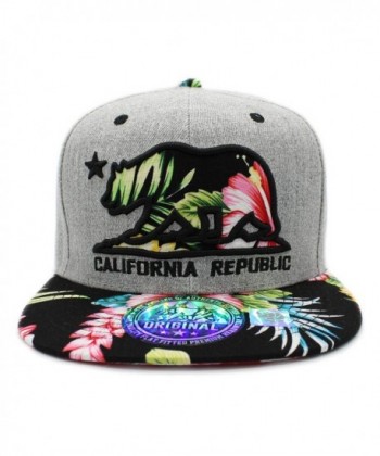 LAFSQ Embroidered California Republic Hawaiian