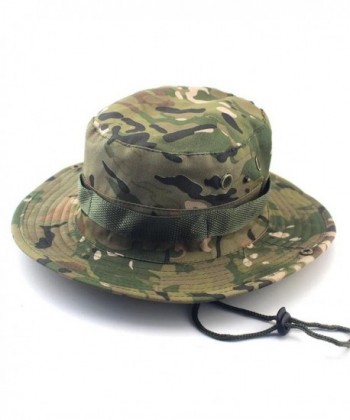 K-Elewon Unisex Sun Hat Wide Brim Camouflage boonie Caps Outdoor Sun Protection Hat - Cp Camouflage - CT1848G7ZTS