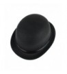 Gemvie Women Black Bowler Magician in Men's Fedoras