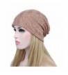 Highpot Women Winter Lace Beanie Hat Chemo Cancer Alopecia Turban Cap - Pink - C81880N6W6Q