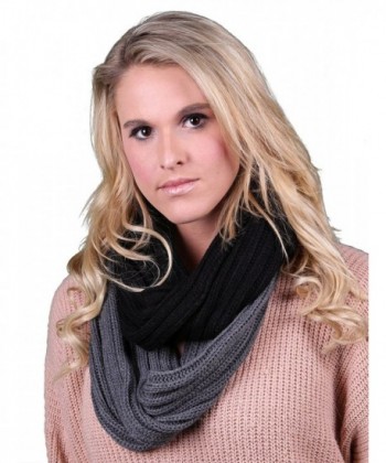 S 2000 570621 2Tone Infinity Scarf Stripe