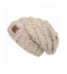 H 6100 2067 Oversized Slouchy CONFETTI Oatmeal in Women's Skullies & Beanies