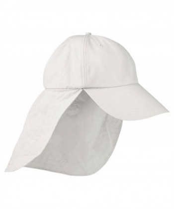 ADAM'S HEADWEAR EXTREME OUTDOOR HAT - UPF 45+ - White - CR118AIAXDX