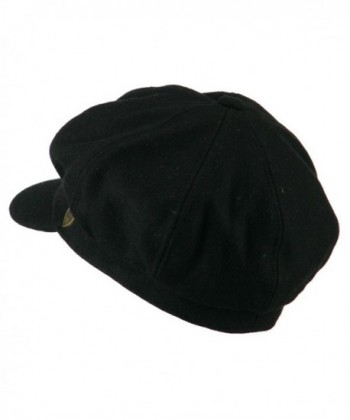 Wool Solid Spitfire Hat Black