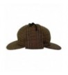 Pasquale Cutarelli Tweed Deerstalker Brown in Men's Visors