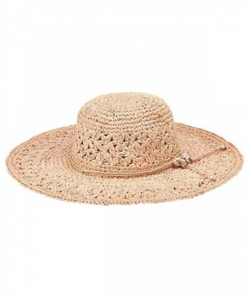 Peter Grimm "Bohemme" Women's Wide Brim Straw - Natural - C6119A4CHVX