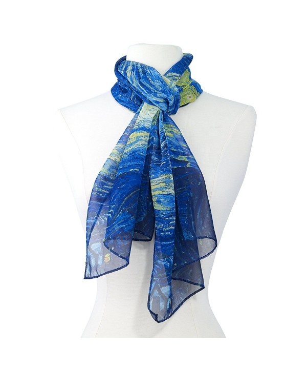 Van Gogh Starry Night Scarf - CK12JESZRMV