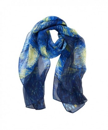 Van Gogh Starry Night Scarf in Fashion Scarves