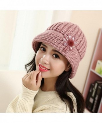 Saingace Fashion Beanies Crochet Knitted in Women's Bucket Hats