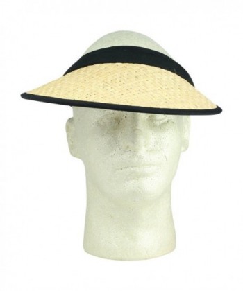 DALIX WOV012 Womens Straw Visor in Women's Visors